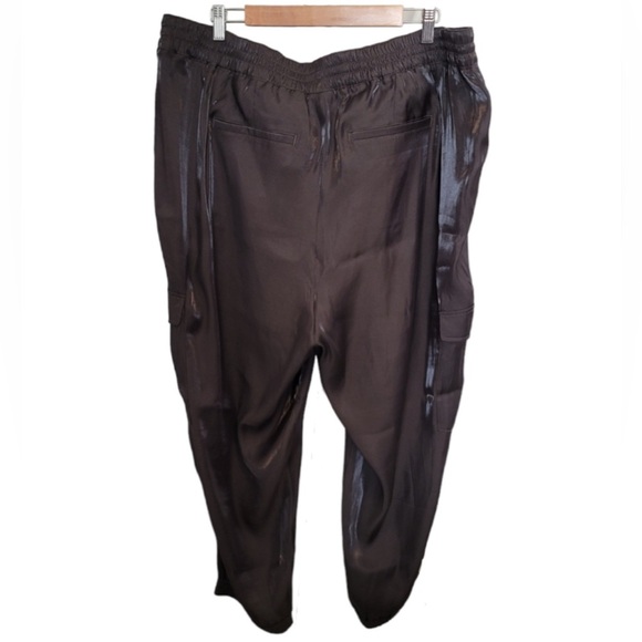 Anthropologie Grey Track Pants - Picture 5 of 6